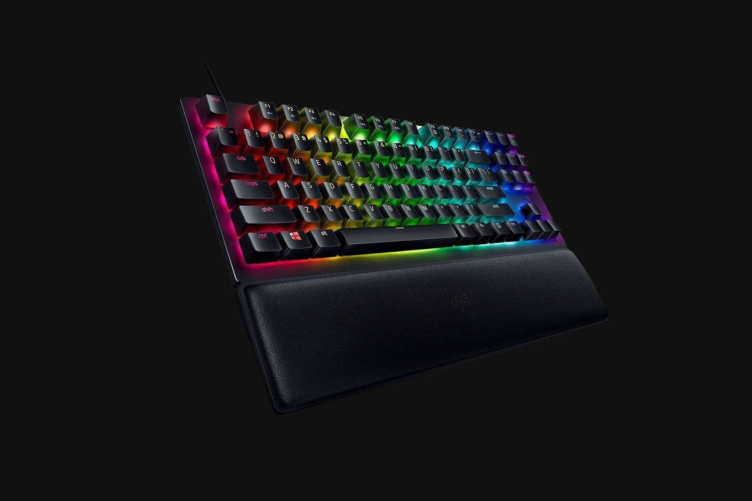 Klaviatuur Razer Huntsman V2 Purple Switch (SWE) : RZ03-03941300-R3N1 hind ja info | Klaviatuurid | hansapost.ee