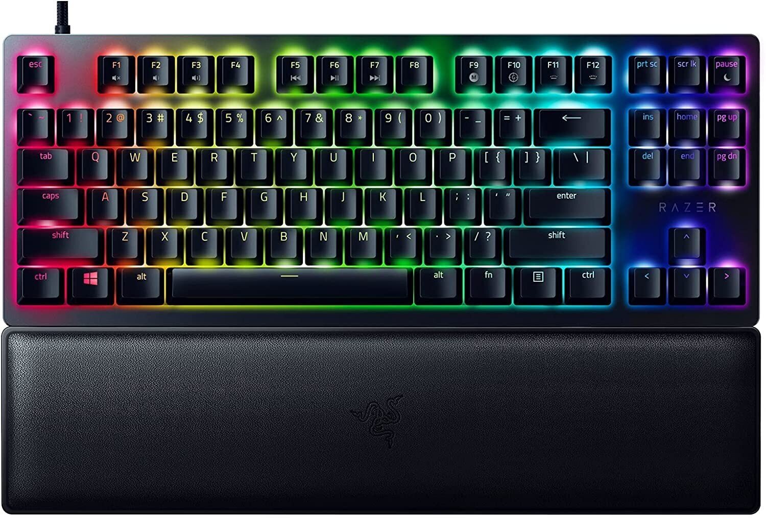 Razer Huntsman V2 Tenkeyless Purple Switch US hind ja info | Klaviatuurid | hansapost.ee