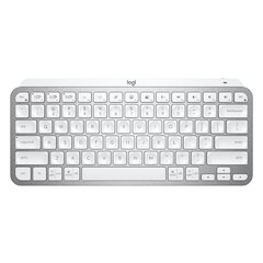 Juhtmevaba klaviatuur Logitech MX Keys Mini, SWE, valge - 920-010493 hind ja info | Klaviatuurid | hansapost.ee