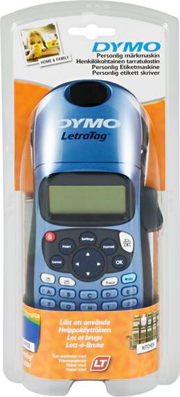 Dymo LetraTag LT-100H (SE/NO/DK/FI), must-valge цена и информация | Printerid | hansapost.ee