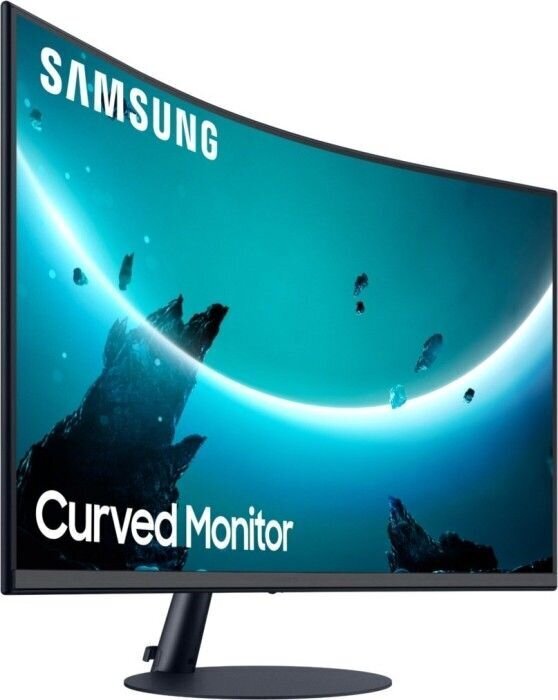 27" nõgus Full HD monitor Samsung LC27T550FDUXEN hind ja info | Monitorid | hansapost.ee