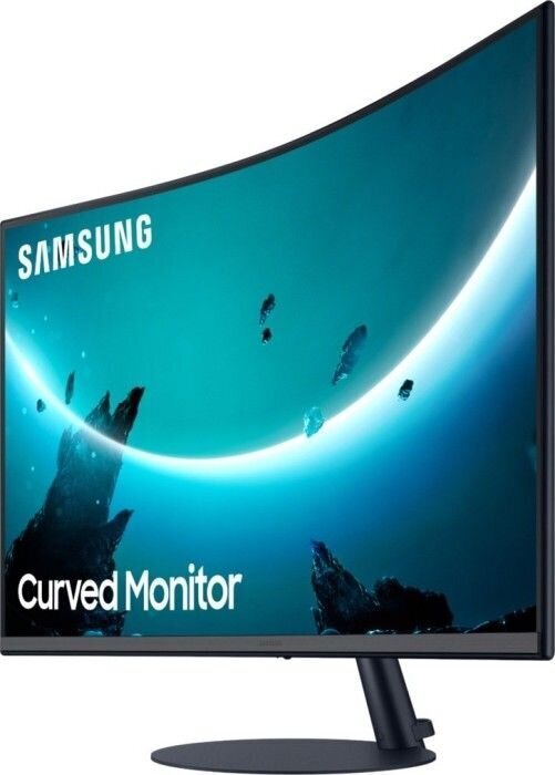 27" nõgus Full HD monitor Samsung LC27T550FDUXEN цена и информация | Monitorid | hansapost.ee