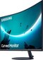 27" nõgus Full HD monitor Samsung LC27T550FDUXEN hind ja info | Monitorid | hansapost.ee