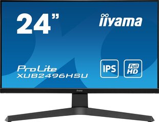 Iiyama XUB2496HSU-B1 цена и информация | Iiyama Бытовая техника и электроника | hansapost.ee