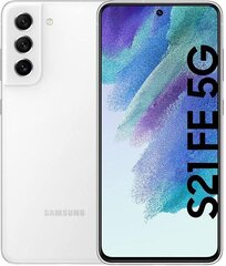 Samsung Galaxy S21 FE 5G 6/128GB SM-G990BZWDEUE White hind ja info | Telefonid | hansapost.ee