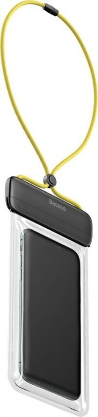 Baseus Let's Go Universal veekindel ümbris nutitelefonidele (must + kollane) hind ja info | Telefonide kaitsekaaned ja -ümbrised | hansapost.ee