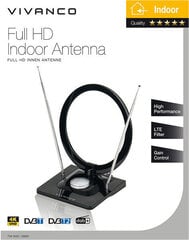 Digi-TV antenn siseruumidesse Vivanco antenn TVA3050 (38885) hind ja info | Televiisori antennid | hansapost.ee
