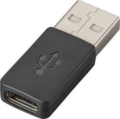 Plantronics Adaptador USB Type C - USB Type A hind ja info | USB adapterid ja jagajad | hansapost.ee