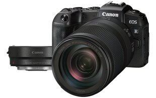 Canon EOS RP + RF 24-240mm f/4-6.3 IS USM + Mount Adapter EF-EOS R hind ja info | Canon Fotoaparaadid, objektiivid ja lisatarvikud | hansapost.ee