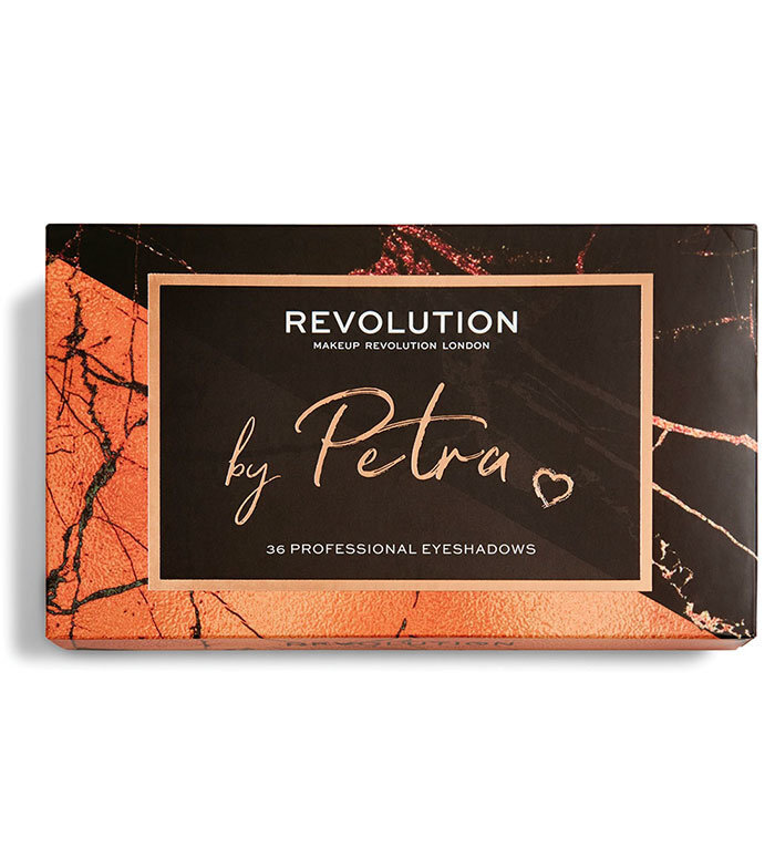 Lauvärvipalett MakeUp Revolution London By Petra 28,8 g hind ja info | Lauvärvid, ripsmetušid ja silmapliiatsid | hansapost.ee