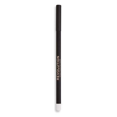 Silmapliiats Makeup Revolution Kohl 1.3 g, White цена и информация | Lauvärvid, ripsmetušid ja silmapliiatsid | hansapost.ee