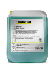 FloorPro универсальное моющее средство RM 756 10L, Kärcher цена и информация | Karcher Кухонные товары, товары для домашнего хозяйства | hansapost.ee