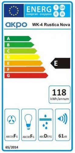 Akpo WK-4 Rustica Nova 60 hind ja info | Õhupuhastid | hansapost.ee