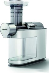 Соковыжималка Philips Juicer HR1945/80 Type Slow juicer, White/Grey, 200 W цена и информация | Соковыжималки | hansapost.ee