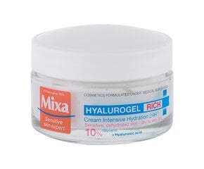 Niisutav kreem hüaluroonhappega Mixa Hyalurogel Rich 50 ml hind ja info | Mixa Parfüümid, lõhnad ja kosmeetika | hansapost.ee