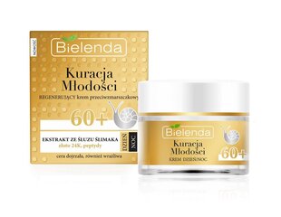 Kortsudevastane näokreem Bielenda Youth Therapy 60+ Regenerating 50 ml цена и информация | Кремы для лица | hansapost.ee