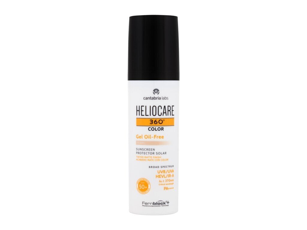 Heliocare 360 päikesekaitse näole 50 ml, Pearl цена и информация | Päikesekaitse ja päevitusjärgsed kreemid | hansapost.ee