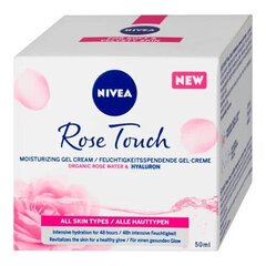 Дневной крем от бренда Nivea Rose Touch содержит розовую воду, которая обеспечивает коже интенсивное питание и глубокое увлажнение, которое сохраняется до 48 часов. Содержащаяся гиалуроновая кислота предотвращает преждевременное старение и помогает уменьшить тонкие линии и морщины. Он покорит вас своим идеальным ароматом. цена и информация | Nivea Для ухода за лицом | hansapost.ee