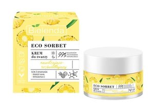 Увлажняющий и осветляющий крем для лица Bielenda Sorbet Pineapple, 50 мл цена и информация | Bielenda Для ухода за лицом | hansapost.ee