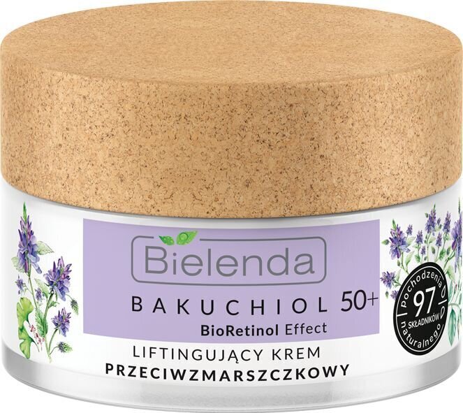 Näokreem Bielenda Bakuchiol BioRetinol Effect 50+, 50 ml цена и информация | Näokreemid | hansapost.ee