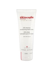 Toitev kätekreem Skincode Essentials 24h 75 ml hind ja info | Kehakreemid, kehaõlid ja losjoonid | hansapost.ee