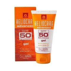 Heliocare Advanced Gel päikesekaitse näole 50 ml hind ja info | Päikesekaitse ja päevitusjärgsed kreemid | hansapost.ee