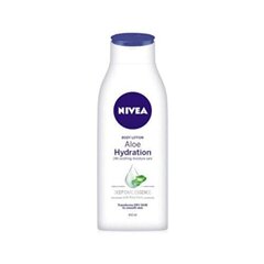 Nivea Aloe & Hydration 48h ihupiim 400 ml hind ja info | Kehakreemid, kehaõlid ja losjoonid | hansapost.ee