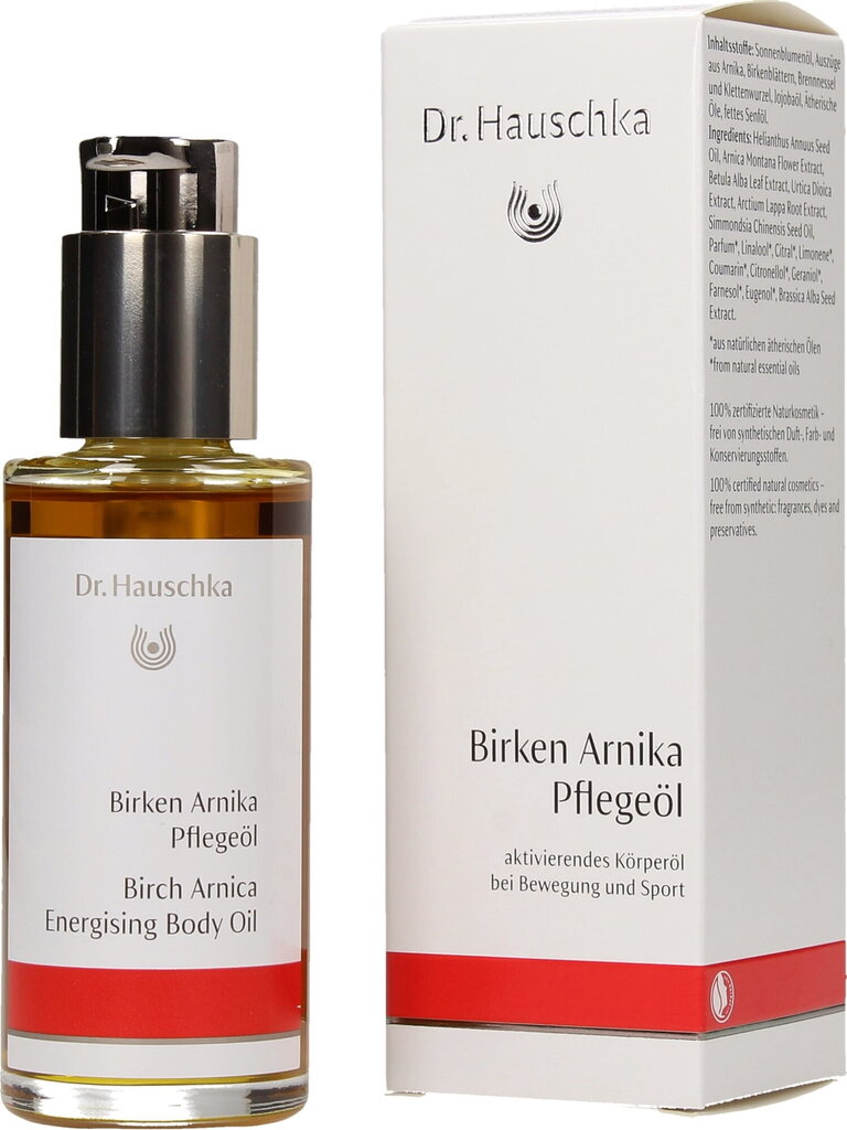 Energiat andev kehaõli Dr. Hauschka Birch Arnica 75 ml цена и информация | Kehakreemid, kehaõlid ja losjoonid | hansapost.ee