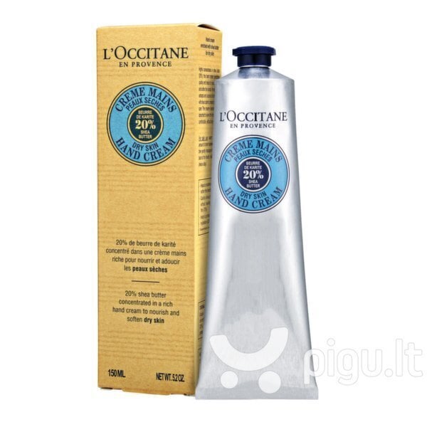 Kätekreem L'Occitane Shea Butter 150 ml цена и информация | Kehakreemid, kehaõlid ja losjoonid | hansapost.ee