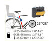 Laste jalgrattatool Bellelli B-One Standart, hõbedane цена и информация | Laste jalgrattatoolid | hansapost.ee