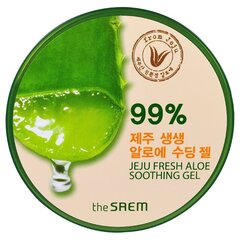 Rahustav aaloe geel The Saem Jeju Fresh Aloe näole, kehale, juustele 300 ml hind ja info | Kehakreemid, kehaõlid ja losjoonid | hansapost.ee