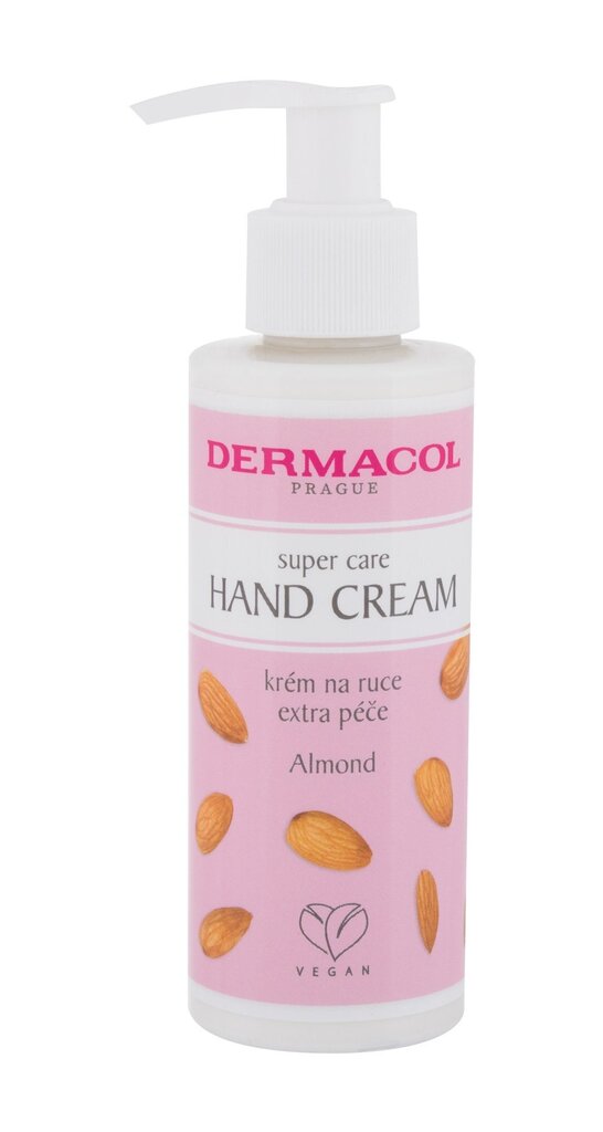 Dermacol Hand Cream Almond kätekreem 150 ml цена и информация | Kehakreemid, kehaõlid ja losjoonid | hansapost.ee