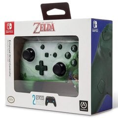 Juhtmega Nintendo Switch juhtpult PowerA Enhanced Wired Controller - Legend of Zelda Edition hind ja info | Mängupuldid | hansapost.ee