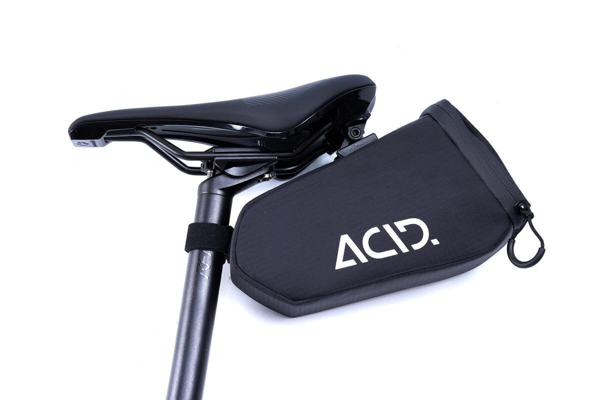 Jalgrattakott ACID Click L, riputatud istme alla, must hind ja info | Rattakotid ja telefonikotid | hansapost.ee