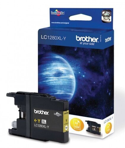 BROTHER LC1280XLY Ink yellow цена и информация | Tindiprinteri kassetid | hansapost.ee