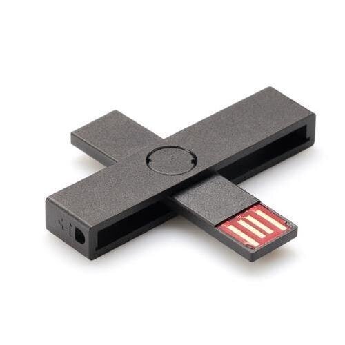 ID-kaardilugeja USB, +ID, 4748001003724 hind ja info | USB adapterid ja jagajad | hansapost.ee