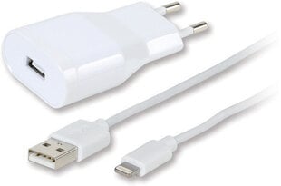 Vivanco car charger USB 2.1A, white (36257) цена и информация | Зарядные устройства для телефонов | hansapost.ee