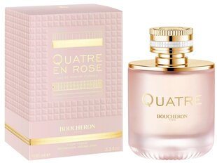 Parfüümvesi Quatre En Rose EDP naistele 100 ml hind ja info | Boucheron Parfums Parfüümid, lõhnad ja kosmeetika | hansapost.ee