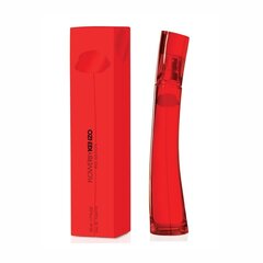 Tualettvesi Kenzo Flower by Kenzo Red EDT naistele 50 ml hind ja info | Parfüümid naistele | hansapost.ee