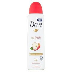 Dove Go Fresh Apple & White Tea spreideodorant 150 ml hind ja info | Deodorandid | hansapost.ee