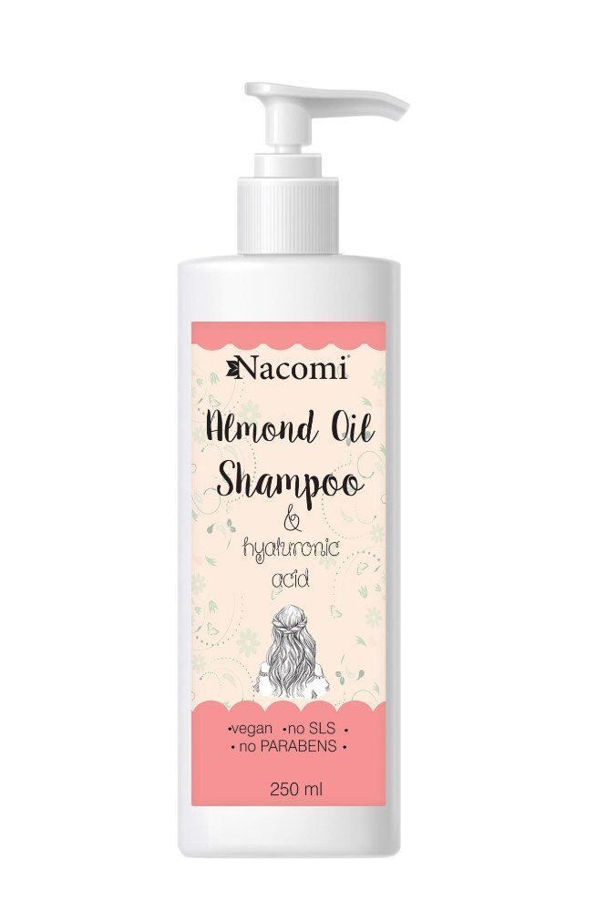 Nacomi Almond Oil šampoon 250 ml hind ja info | Šampoonid | hansapost.ee