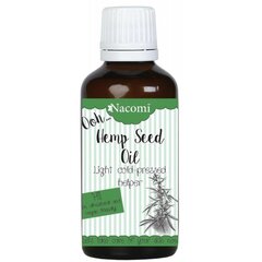 Nacomi Hemp Seed Oil kehaõli 50 ml цена и информация | Кремы, лосьоны для тела | hansapost.ee