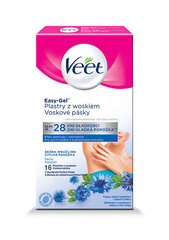 Veet Easy-Gel vaharibad naistele 16 tk hind ja info | Veet Parfüümid, lõhnad ja kosmeetika | hansapost.ee