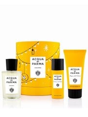 Komplekt Acqua di Parma Colonia naistele ja meestele: kölnivesi EDC 100 ml + dušigeel 75 ml + deodorant 50 ml hind ja info | Parfüümid naistele | hansapost.ee