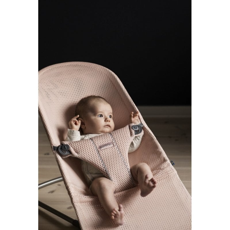 Lamamistool Babybjörn Bliss Pearly pink mesh hind ja info | Beebi lamamistoolid | hansapost.ee