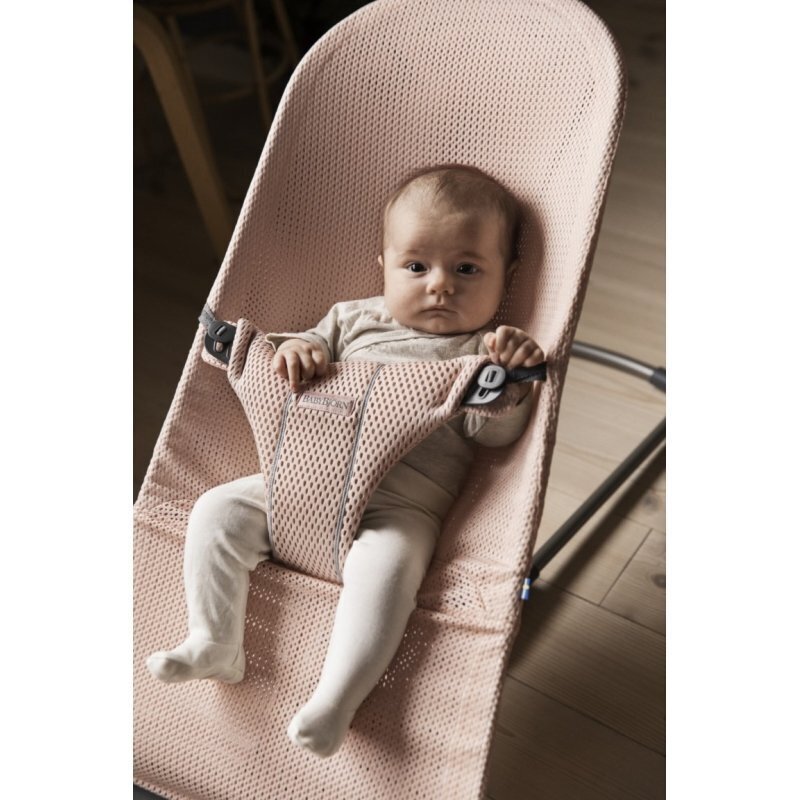 Lamamistool Babybjörn Bliss Pearly pink mesh hind ja info | Beebi lamamistoolid | hansapost.ee