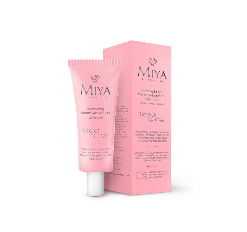 Miya Cosmetics Secret Glow näokreem 30 ml hind ja info | Näokreemid | hansapost.ee