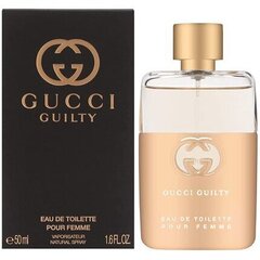 Tualettvesi Gucci Guilty Pour Femme EDT naistele 50 ml hind ja info | Gucci Parfüümid, lõhnad ja kosmeetika | hansapost.ee