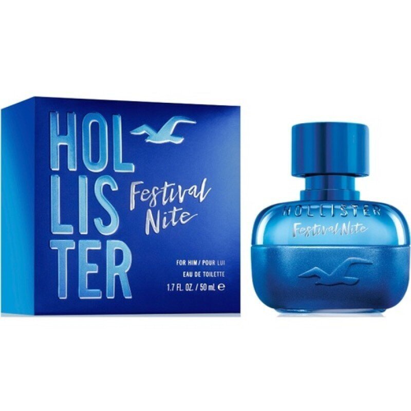 Meeste parfüüm Festival Nite for Him Hollister EDT: Maht - 100 ml цена и информация | Parfüümid meestele | hansapost.ee