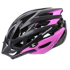 Шлем Meteor MV29 Unrest, черный / розовый цена и информация | Шлемы | hansapost.ee